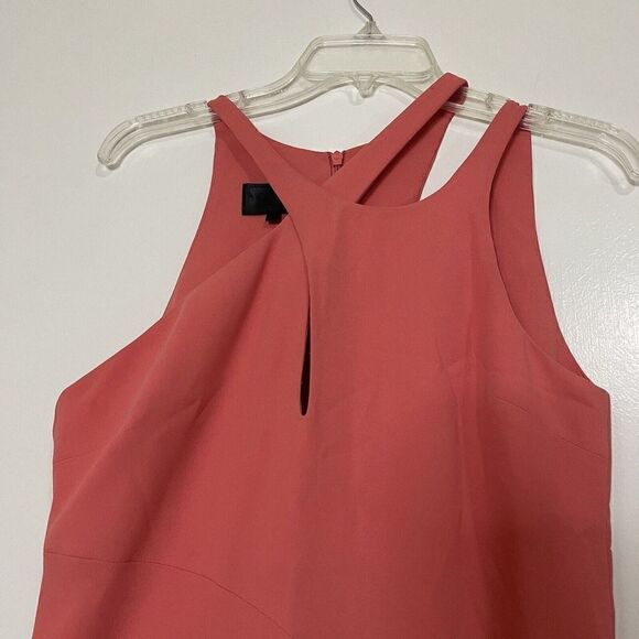 VERSACE x Riacheulo pink maxi cutout sleeveless high slit dress size 40 US XS - Picture 3 of 9